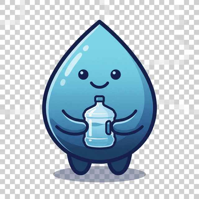 Gotita, la mascota de aguaselement